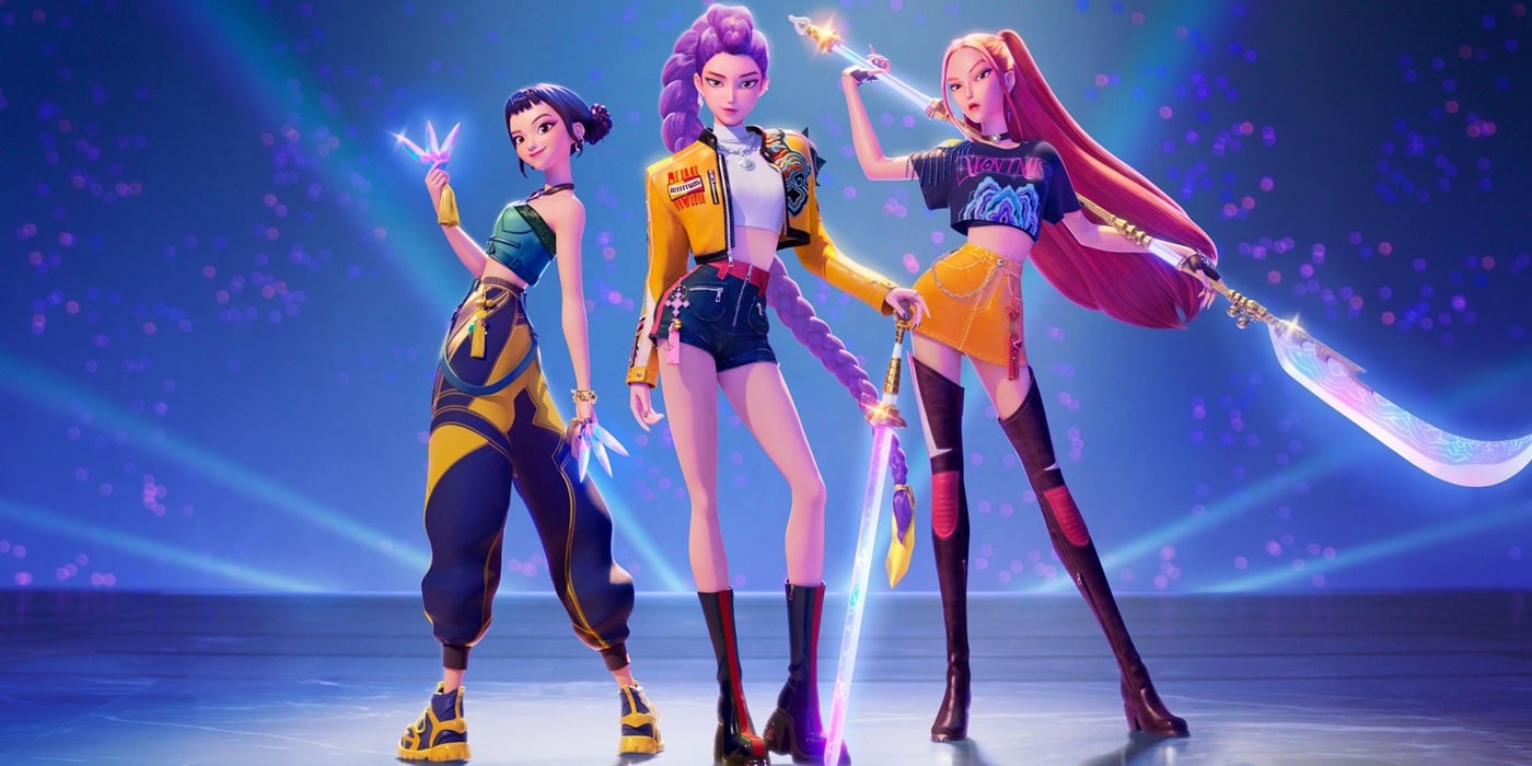 Celina como a estrela principal do grupo Huntrix